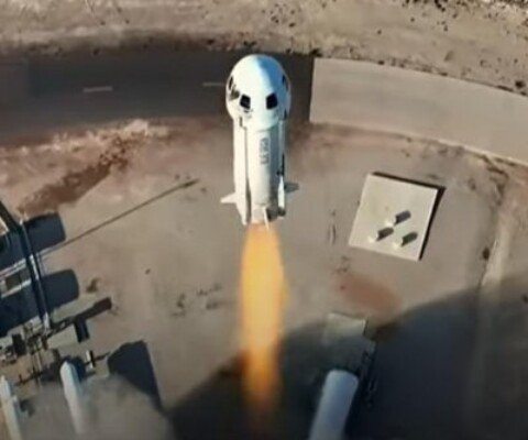 1st New Zealander reaches space on Blue Origin flight