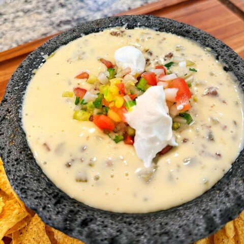 Tyler Smith’s Cheeseburger Queso