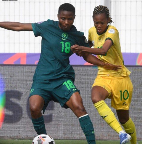 Alozieâs last-minute strike sends Nigeria into WAFCON final with 2-1 win over South Africa
