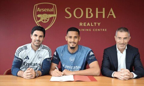 William Saliba Reacts After Committing Future To Arsenal