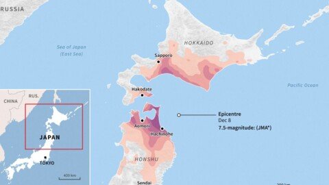 Japan Issues First Megaquake Warning Following 7.5 Quake