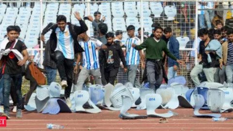 Messi event chaos: Inquiry panel members reach Salt Lake stadium to carry out inspection