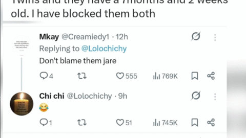 X users react after woman blocks her brother and his wife over back-to-back pregnancies