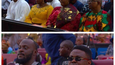 Oyo@50: Ajadi Attends Thanksgiving With Makinde, Peter Obi, Adeleke