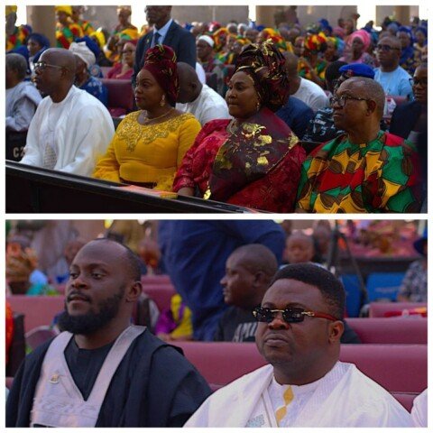 Oyo@50: Ajadi Attends Thanksgiving With Makinde, Peter Obi, Adeleke