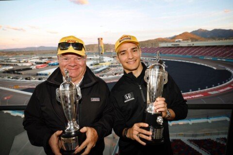 Alex Palou, Chip Ganassi awarded Baby Borgs in emotional celebration