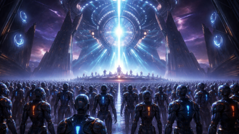 700 AI agents start a religion -fi MMORPG