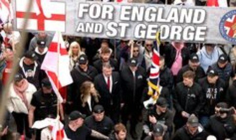 Britain First march LIVE: Three arrested and ‘punches thrown at police’ in Manchester