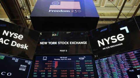 Oil jumps on Hormuz tensions, stocks mostly retreat