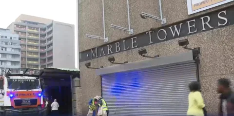 Urgent application to stop demolition of illegal structures at Marble Towers