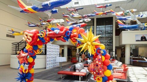 Feng Cha Helps Celebrate Southwest Airlines’ 55th Birthday at Dallas Headquarters