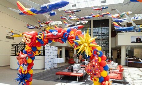 Feng Cha Helps Celebrate Southwest Airlines’ 55th Birthday at Dallas Headquarters