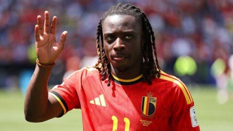 Jeremy Doku jets back for birth of first child as Belgium set return date