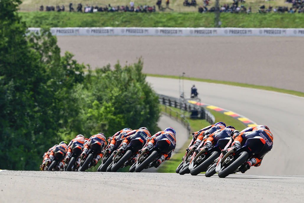Who takes the Red Bull Rookies Cup Trophies at the Sachsenring?