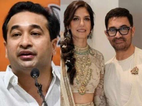 BJP minister Nitesh Rane blasts Aamir Khan for his third marriage: ‘He is becoming brand ambassador of love jihad’