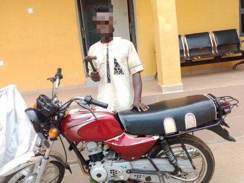 Oyo Police Nab Suspected Armed Robber, Recover Stolen Motorcycle