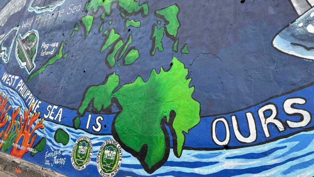 West Philippine Sea mural in Baguio reminds Filipinos of maritime rights