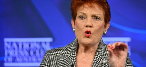 Hanson says domestic violence comments taken ‘out of context’ as criticism mounts