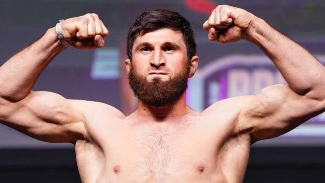 Magomed Ankalaev stops Bogdan Guskov in UFC Abu Dhabi main event