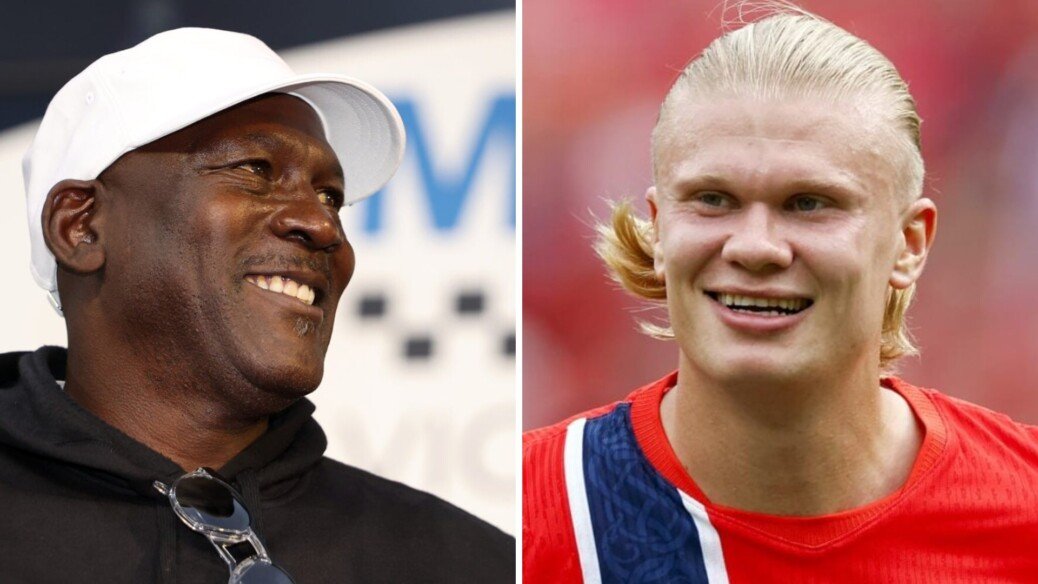 ‘Two GOATs’ – Fans love it as Erling Haaland shares epic Michael Jordan photo