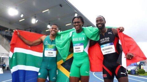 Samuel Ogazi Wins Historic First-Ever Commonwealth Games Men’s 400m Gold for Nigeria