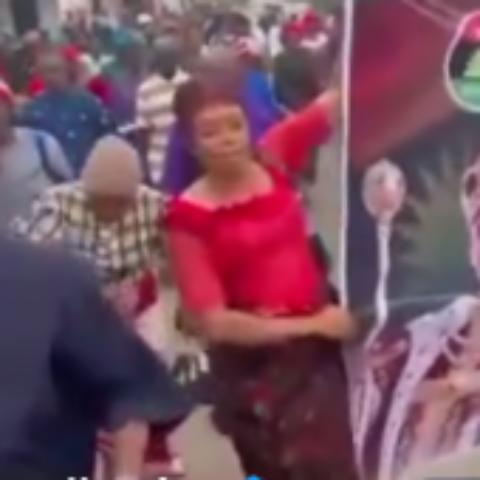 Massive Protests In Abia As Residents Demand Release Of Imprisoned IPOB Leader, Nnamdi Kanu