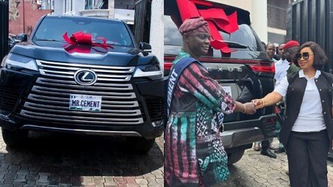 Dangote Cement Rewards Top Distributor With New 2026 Lexus LX700h Worth Over ₦400 Million