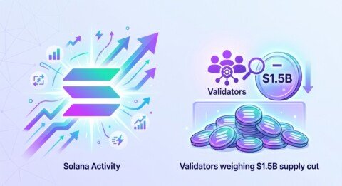 Solana Activity Hits Record as Validators Weigh $1.5B Supply Cut