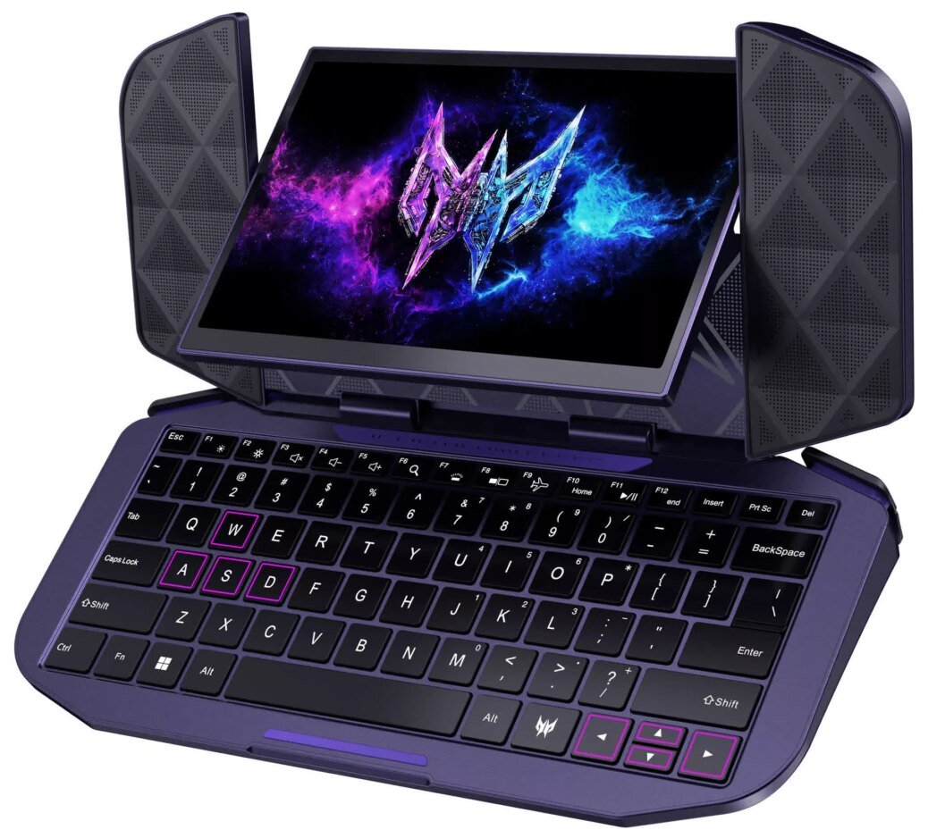 Acer’s new DualPlay Mini is a handheld gaming PC that flips open into a mini laptop