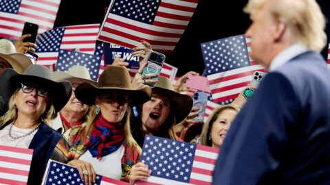 In Dallas, Trump leans into a midterm where ‘I’m on the ballot’