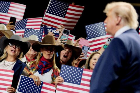In Dallas, Trump leans into a midterm where ‘I’m on the ballot’