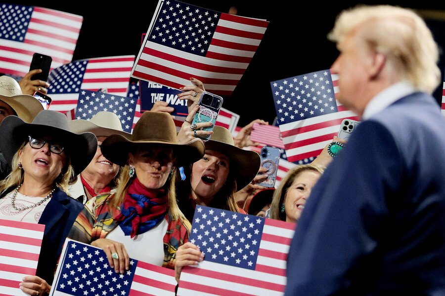 In Dallas, Trump leans into a midterm where ‘I’m on the ballot’