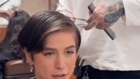 POV : it’s my hair cut day