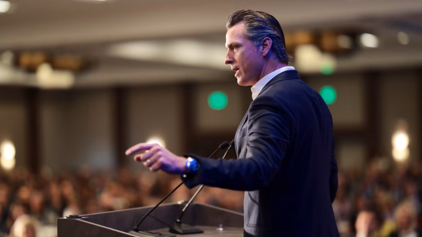 Newsom signs 13 AI bills, including a ban on AI-only firings