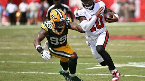 Jalon Daniels has ups and downs in NFL debut